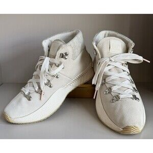 Sorel Out N About Conquest Shoes Womens Size 8.5 White Boots NL4435-191